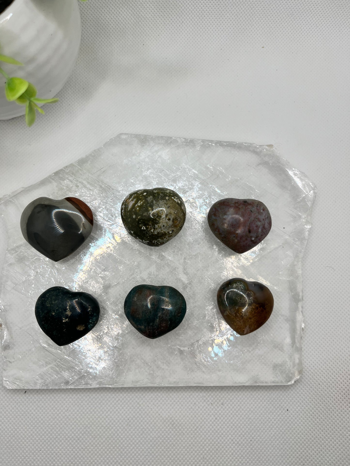 Ocean Jasper Heart
