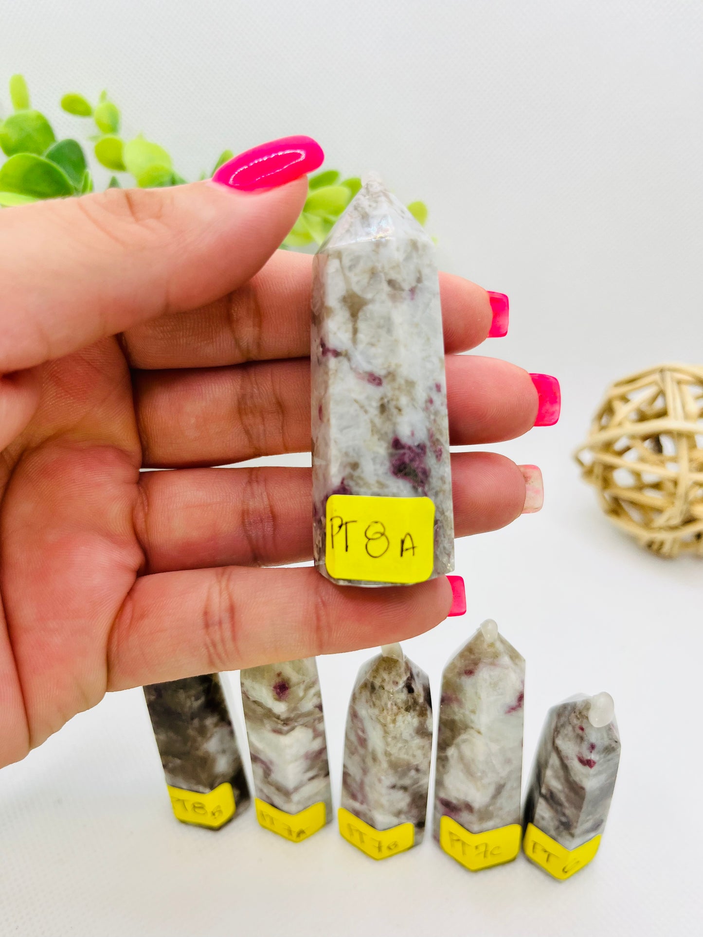 Pink Tourmaline Tower